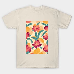 Floral Retro T-Shirt